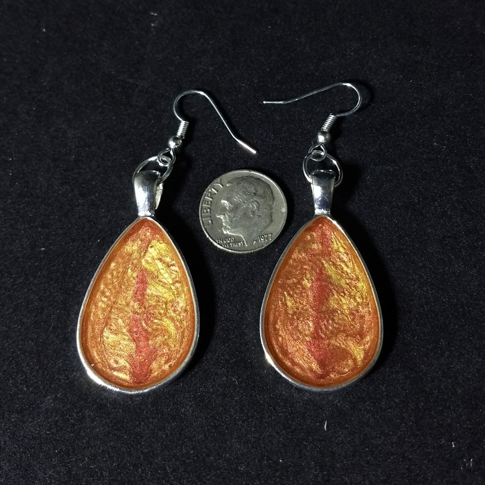 Handmade earrings - Picture 3 of 5